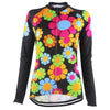 Montella Cycling Women's Flowers Thermal Cycling Jersey