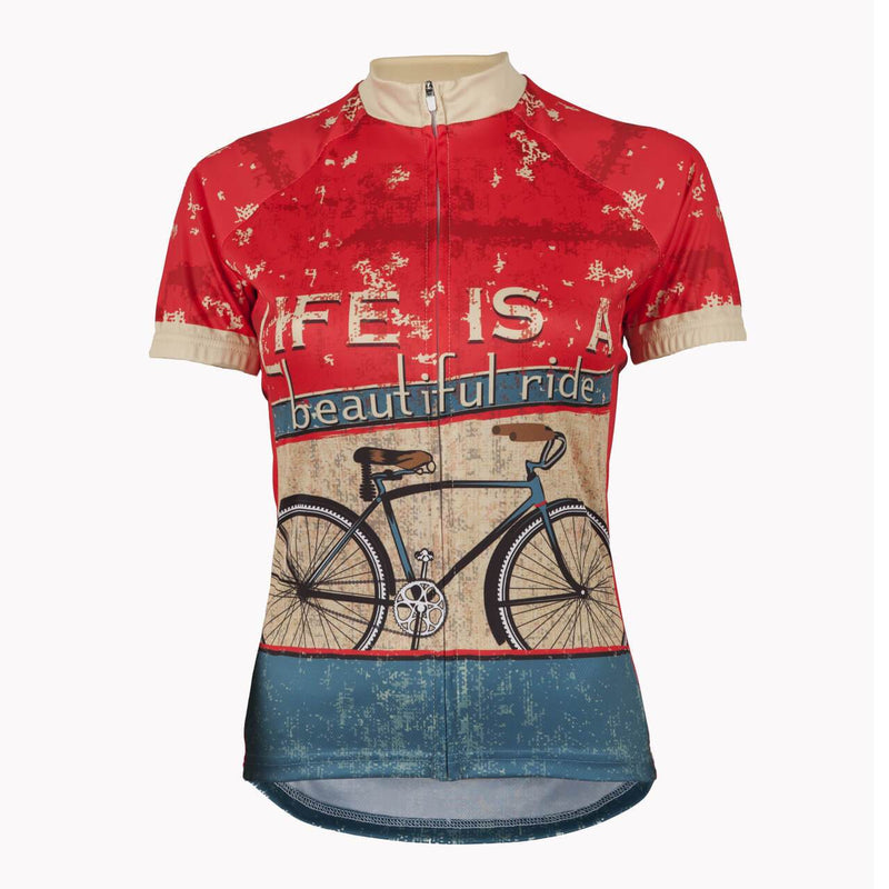 Montella Cycling Women's Life is a Ride Cycling Jersey