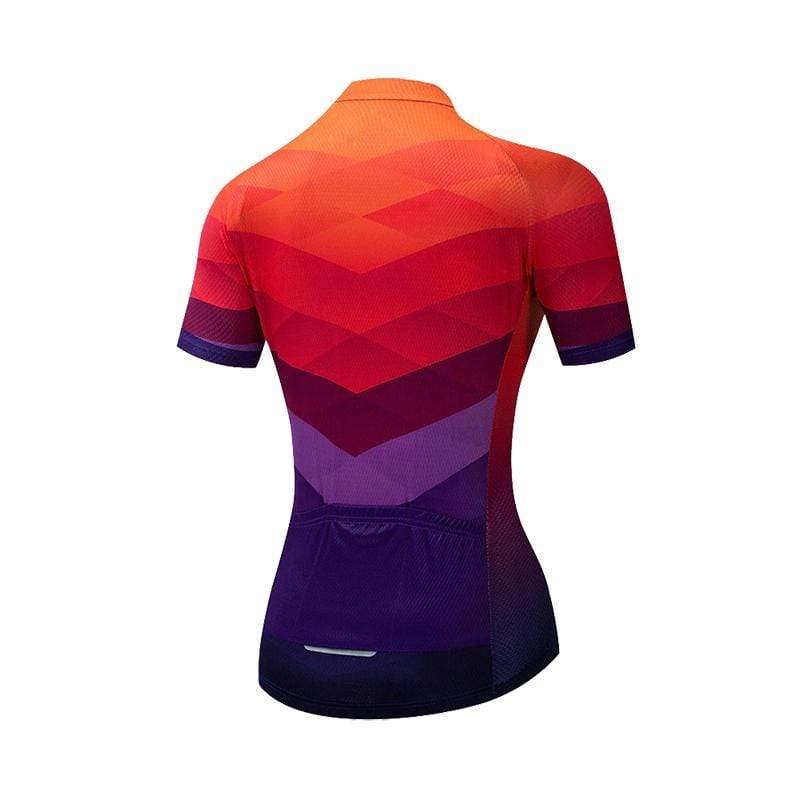 Montella Cycling Women's Orange Pattern Cycling Jersey or Shorts