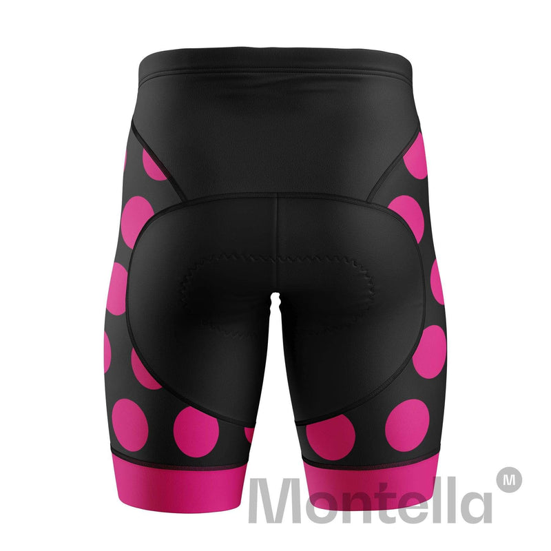 Montella Cycling Women's Pink Dots Cycling Jersey or Shorts