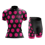 Montella Cycling Women's Pink Dots Cycling Jersey or Shorts