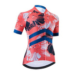 Montella Cycling Women's Pink Floral Cycling Jersey