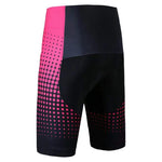 Montella Cycling Women's Pink Gradient Cycling Shorts