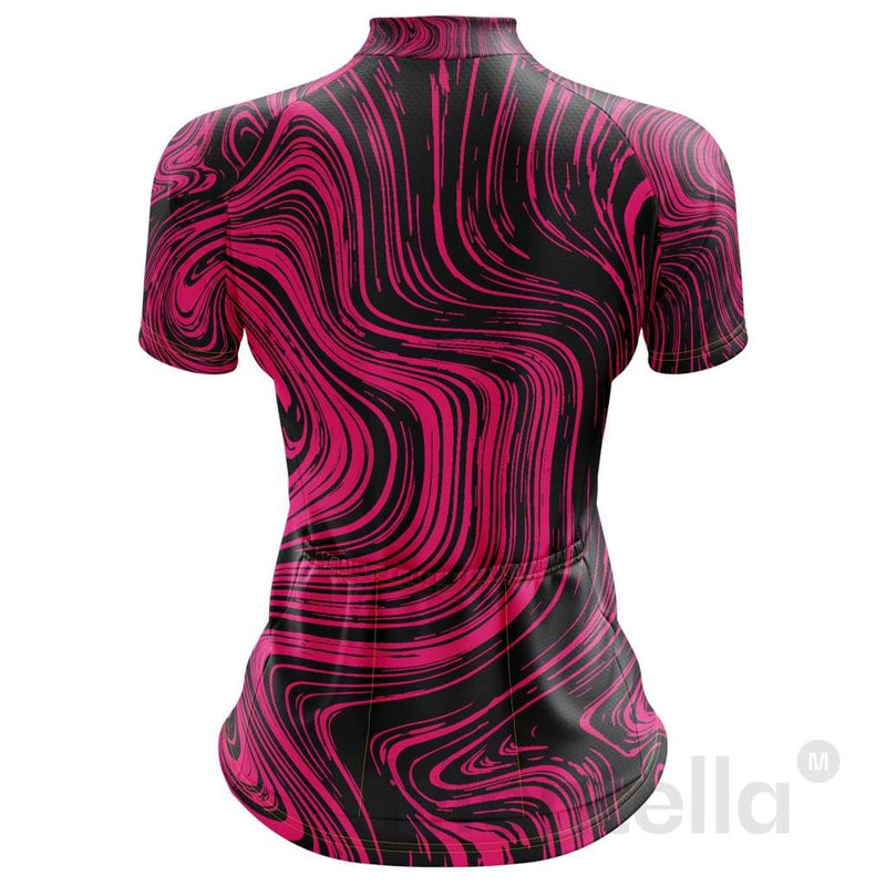 Montella Cycling Women's Pink Spinet Cycling Jersey