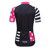 Montella Cycling Women's Stripes & Dots Short Sleeve Cycling Jersey