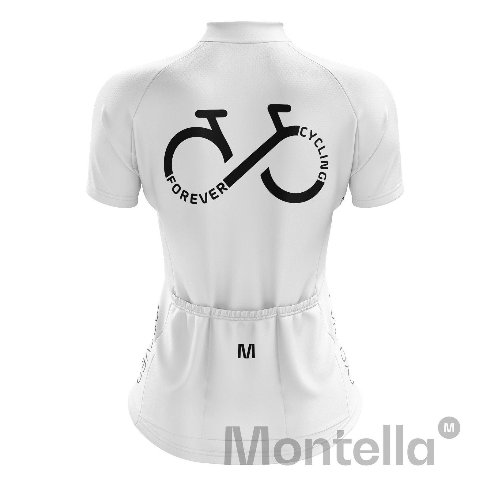 Montella Cycling Women's White Cycling Forever Jersey or Shorts