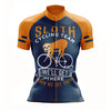 Montella Cycling Women Sloth Orange Cycling Jersey
