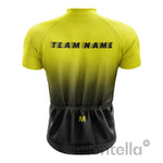 Montella Cycling Yellow Custom Team Cycling Jersey and Bibs