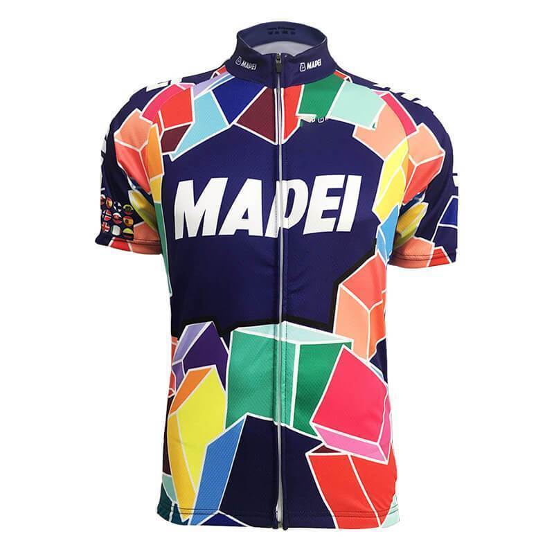 retro cycling cloathing jersey  Men's Retro Mapei Pro Team Cycling Jersey
