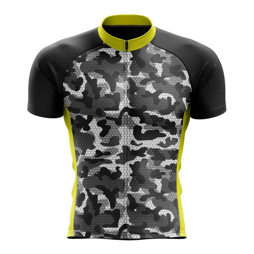 top-cycling-wear Men's Camouflage Cycling Jersey