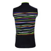 top-cycling-wear Men's Sleeveless Lines Cycling Jersey