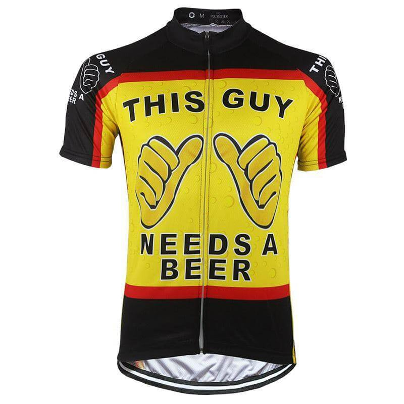 top-cycling-wear Need Beer Men's Cycling Jersey