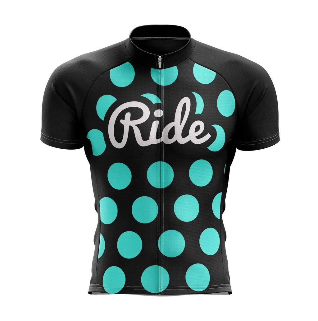 Blue Camo Cycling Jersey Bibs Only / S