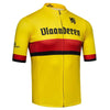 top-cycling-wear S / Yellow Vlaanderen Flanders Retro Cycling Jersey