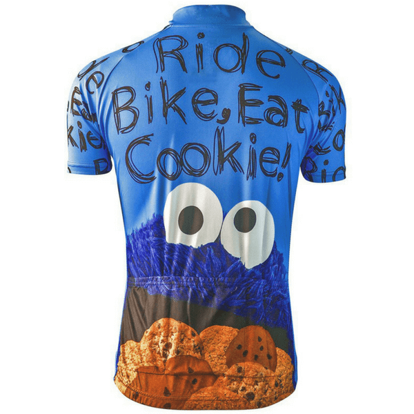 monster fahrradbekleidung Men's Cookie Monster Cycling Jersey or Bibs
