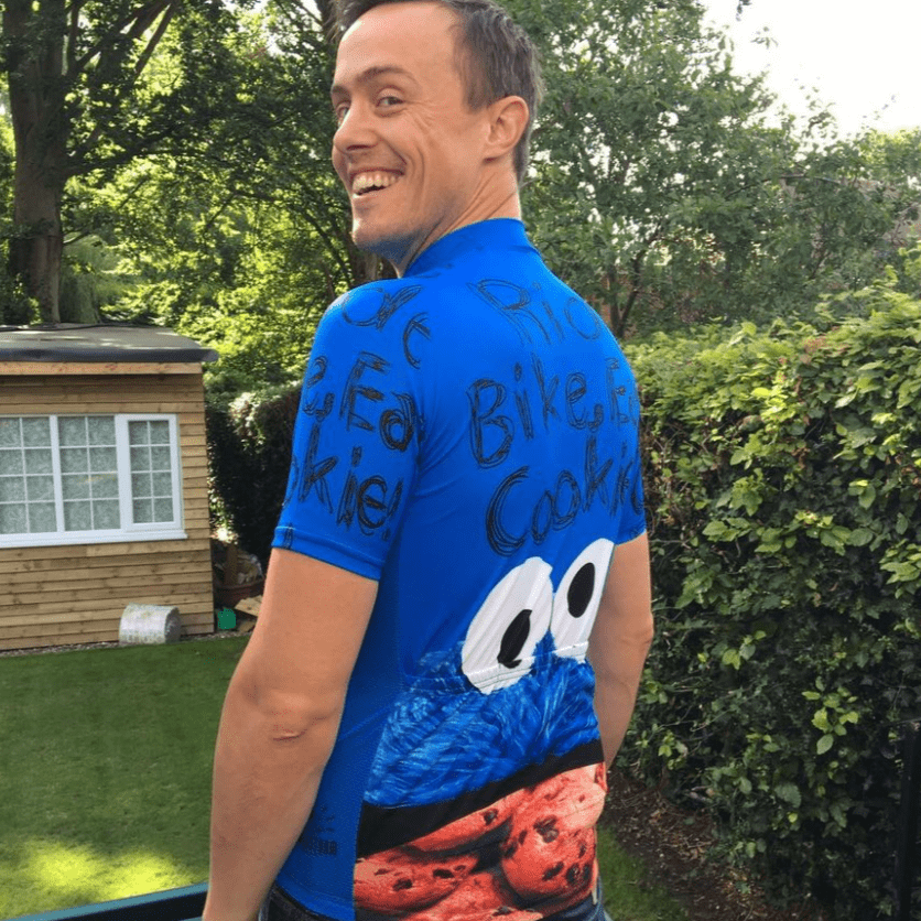 Cookie monster cycling jersey women's shop